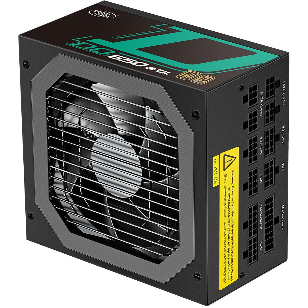 Barošanas bloks 650W DeepCool DQ650-M-V2L - DP-GD-DQ650-M-V2L - foto 2