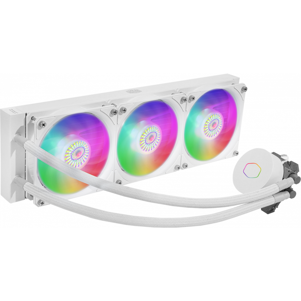 Šķidruma dzesēšanas sistēma Cooler Master MasterLiquid ML360L V2 ARGB White (MLW-D36M-A18PW-RW)