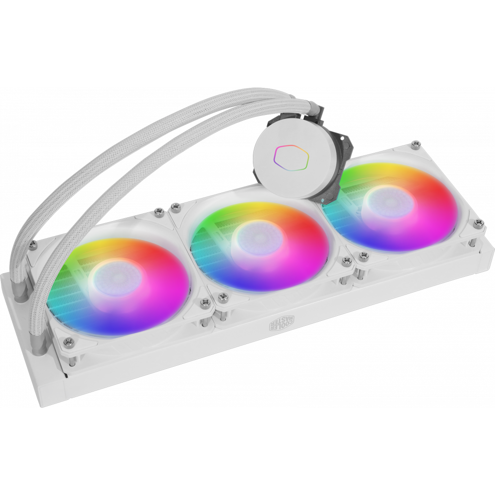 Šķidruma dzesēšanas sistēma Cooler Master MasterLiquid ML360L V2 ARGB White (MLW-D36M-A18PW-RW) - foto 4