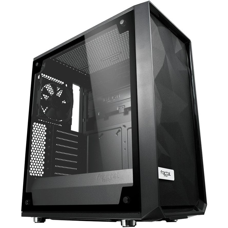 Boitiers PC Fractal Design Meshify C TG Black - FD-CA-MESH-C-BKO-TGL