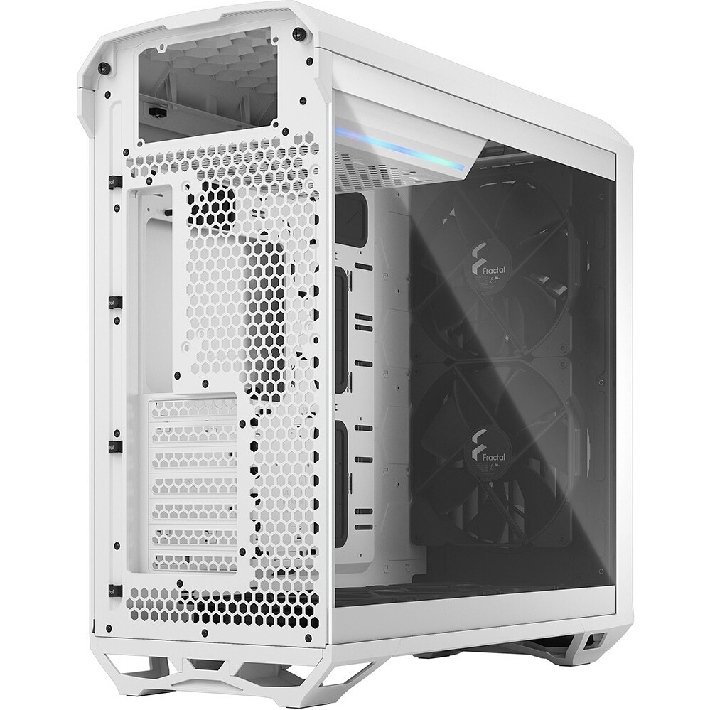 Datoru korpuss Fractal Design Torrent White TG Clear Tint - FD-C-TOR1A-03 - foto 6