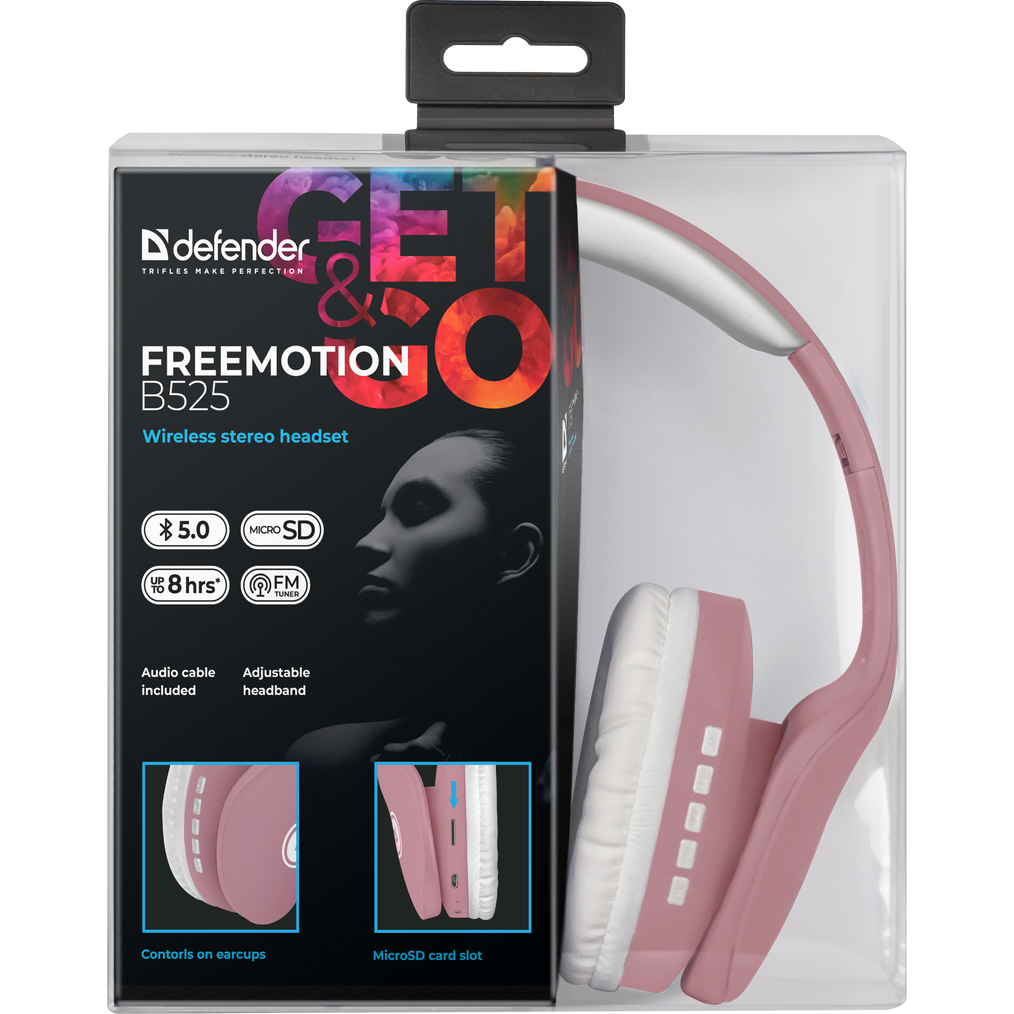 Garnitūra Defender FreeMotion B525 Pink/White - 63528 - foto 5
