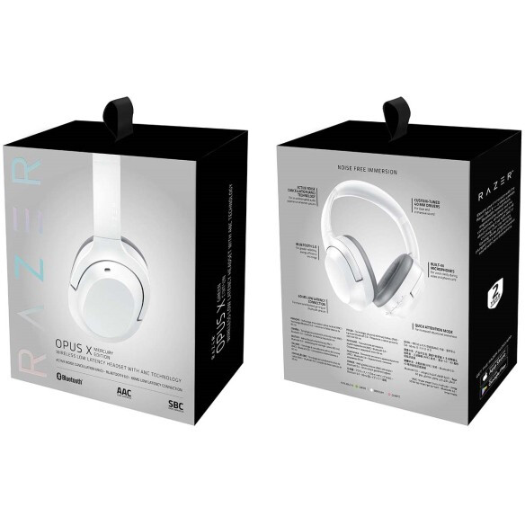 Garnitūra Razer Opus X Mercury - RZ04-03760200-R3M1 - foto 4