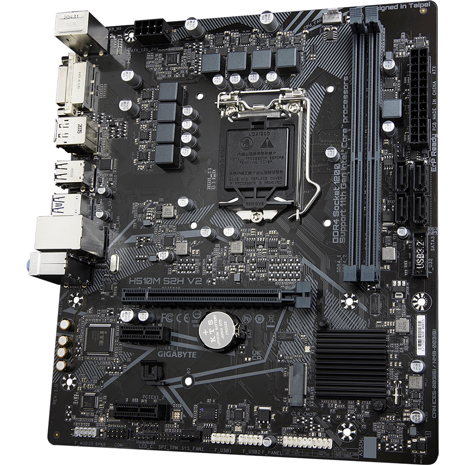 Pamatplate Gigabyte H510M S2H V2 - foto 2