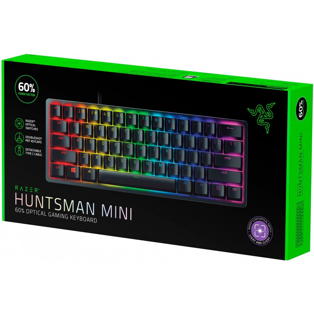 Tastatūra Razer Huntsman Mini - RZ03-03391500-R3R1 - foto 4