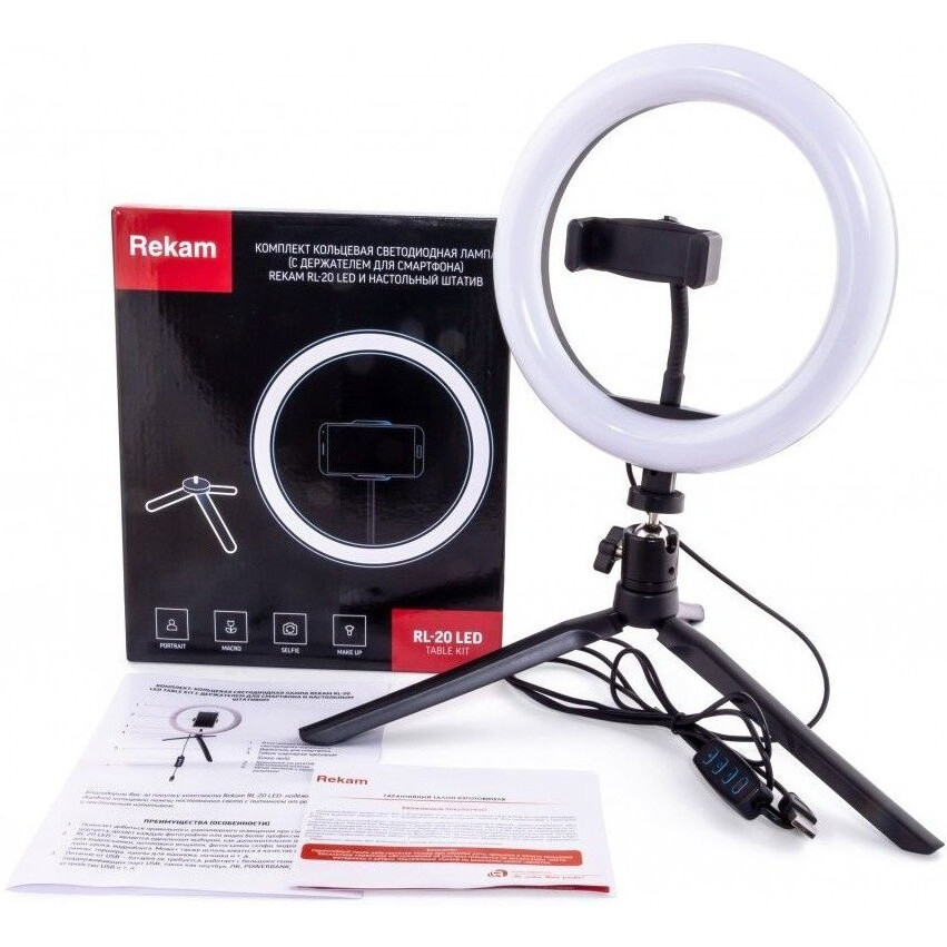 Tripods Rekam RL-20 LED Table Kit - foto 5