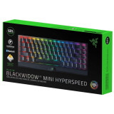 Tastatūra Razer BlackWidow V3 Mini Hyperspeed (Yellow Switch) (RZ03-03890700-R3R1)