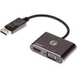 Pārejas savienojums DisplayPort (M) - HDMI/VGA (F), VCOM CG640M-0.15