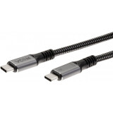 Kabelis USB Type-C - USB Type-C, 1.2m, VCOM CU540M-1.2M