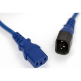 Barošanas kabelis IEC-320-C13 - IEC-320-C14, 5m, Hyperline PWC-IEC13-IEC14-5.0-BL