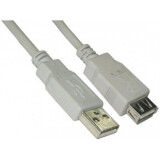 Pagarinātāja kabelis USB 2.0 A (M) - A (F), 1.8m, 5bites UC5011-018C