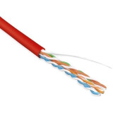 Ritulis Hyperline UUTP4-C5E-S24-IN-LSZH-RD-100, 100m