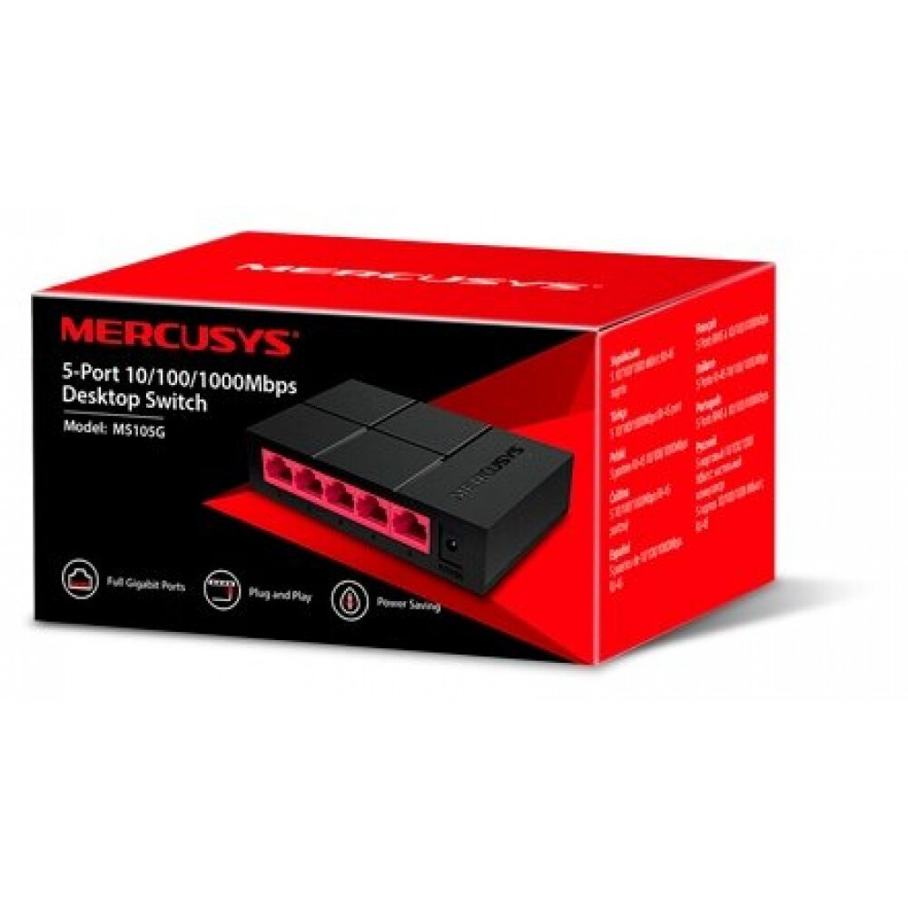 Commutateur (switch) Mercusys MS105G - photo 4