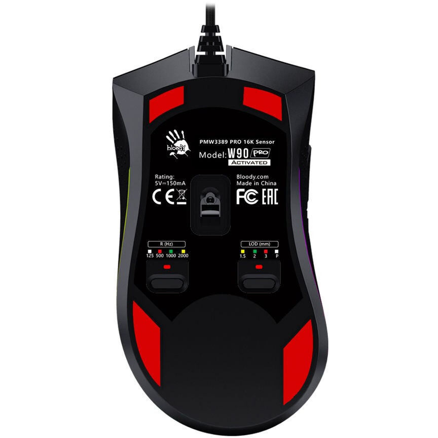 Pele A4Tech Bloody W90 Pro Black - foto 3