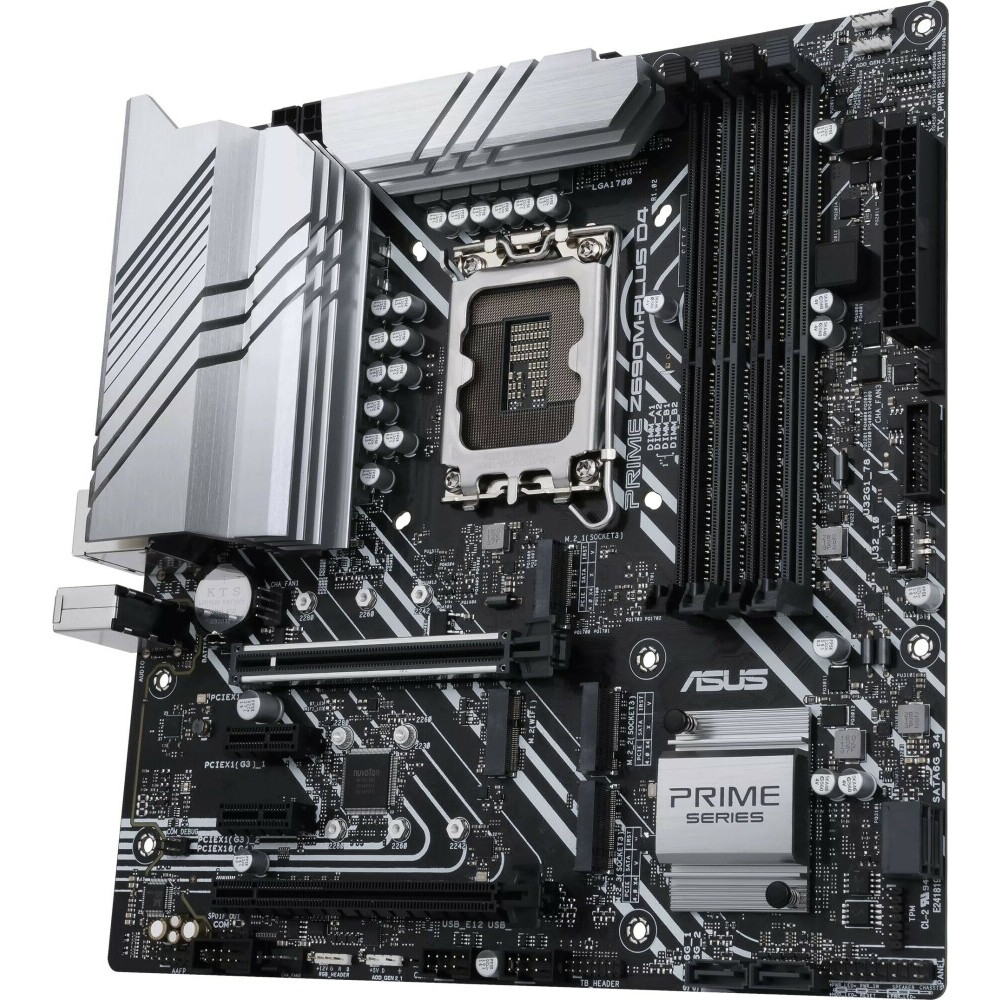 Pamatplate ASUS PRIME Z690M-PLUS D4 - foto 3
