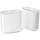 Tīkla maršrutētājs ASUS ZenWiFi XD6 White (2pcs) (XD6 (W-2-PK))