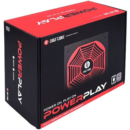 Barošanas bloks Chieftec Powerplay 1050W (GPU-1050FC) - foto 6