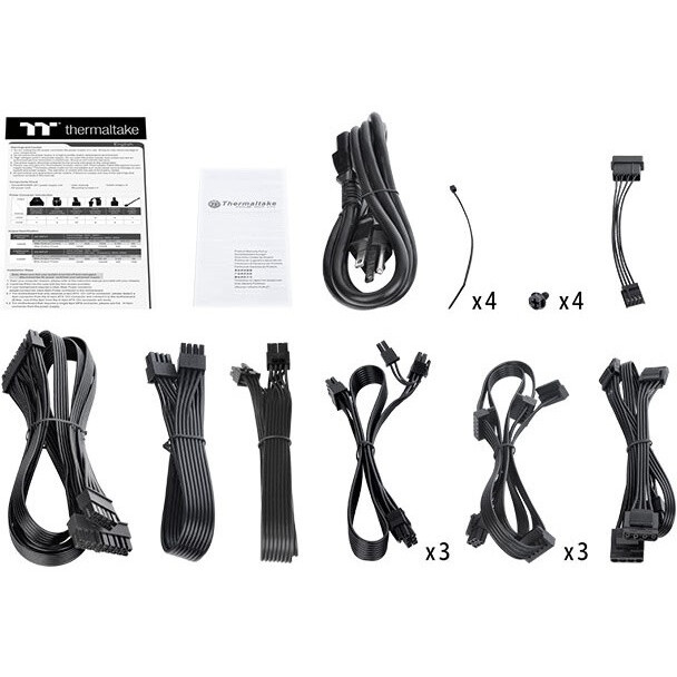 Barošanas bloks 1200W Thermaltake ToughPower GF1 (PS-TPD-1200FNFAGE-1) - foto 6