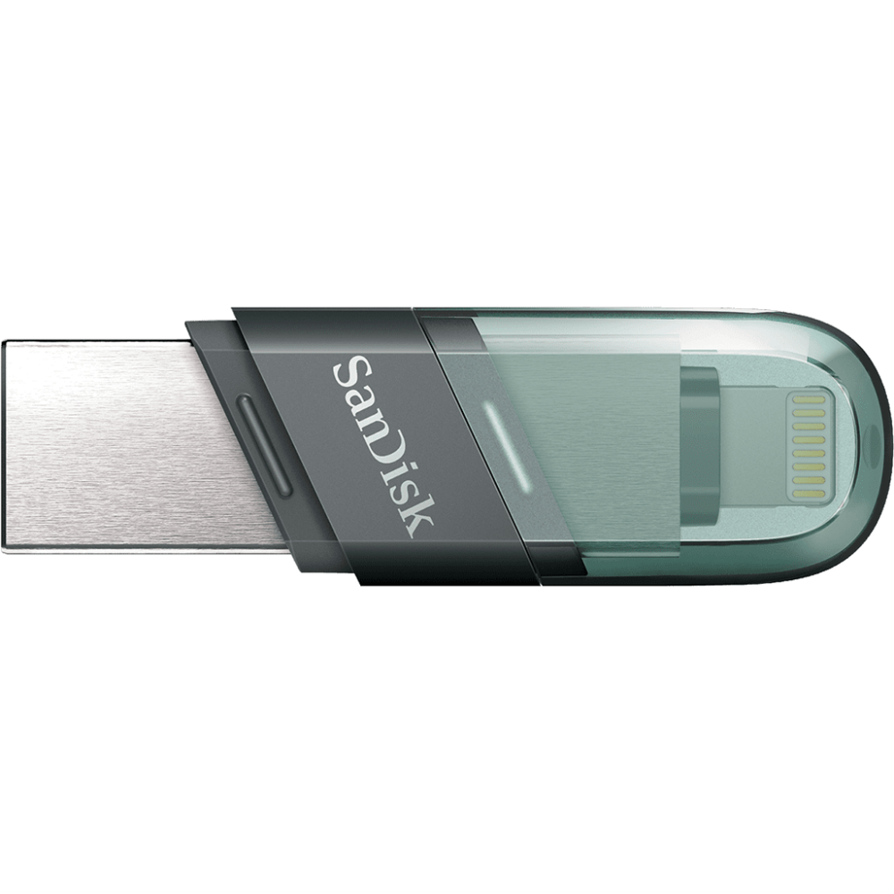 USB zibatmiņa 128Gb SanDisk iXpand Flip (SDIX90N-128G-GN6NE)