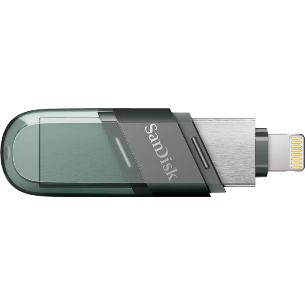 USB zibatmiņa 128Gb SanDisk iXpand Flip (SDIX90N-128G-GN6NE) - foto 2