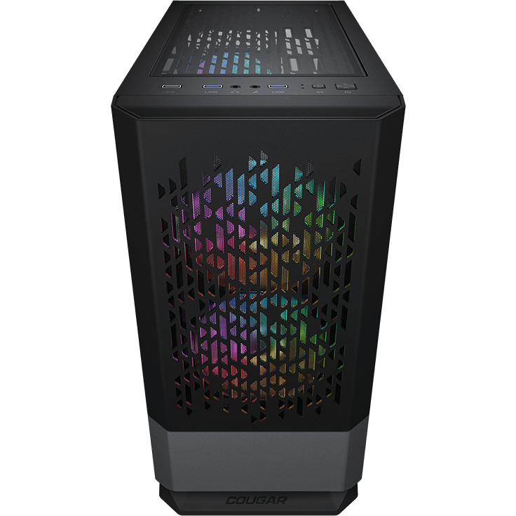 Datoru korpuss Cougar MG140 Air RGB Black - foto 3
