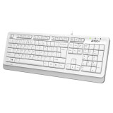 Tastatūra A4Tech Fstyler FKS10 White/Grey