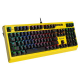 Tastatūra A4Tech Bloody B810RC Punk Yellow