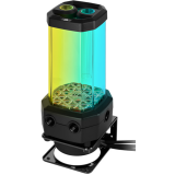 Réservoir avec pompe pour le circuit de refroidissement liquide Corsair Hydro X Series XD5 RGB (D5 Pump reservoir unit) Black (CX-9040006-WW)