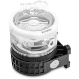 Réservoir avec pompe pour le circuit de refroidissement liquide EKWB EK-Quantum Kinetic TBE 300 D5 PWM D-RGB - Plexi (3831109818497)