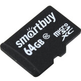 Atmiņas kartes 64Gb MicroSD SmartBuy (SB64GBSDCL10-00LE)