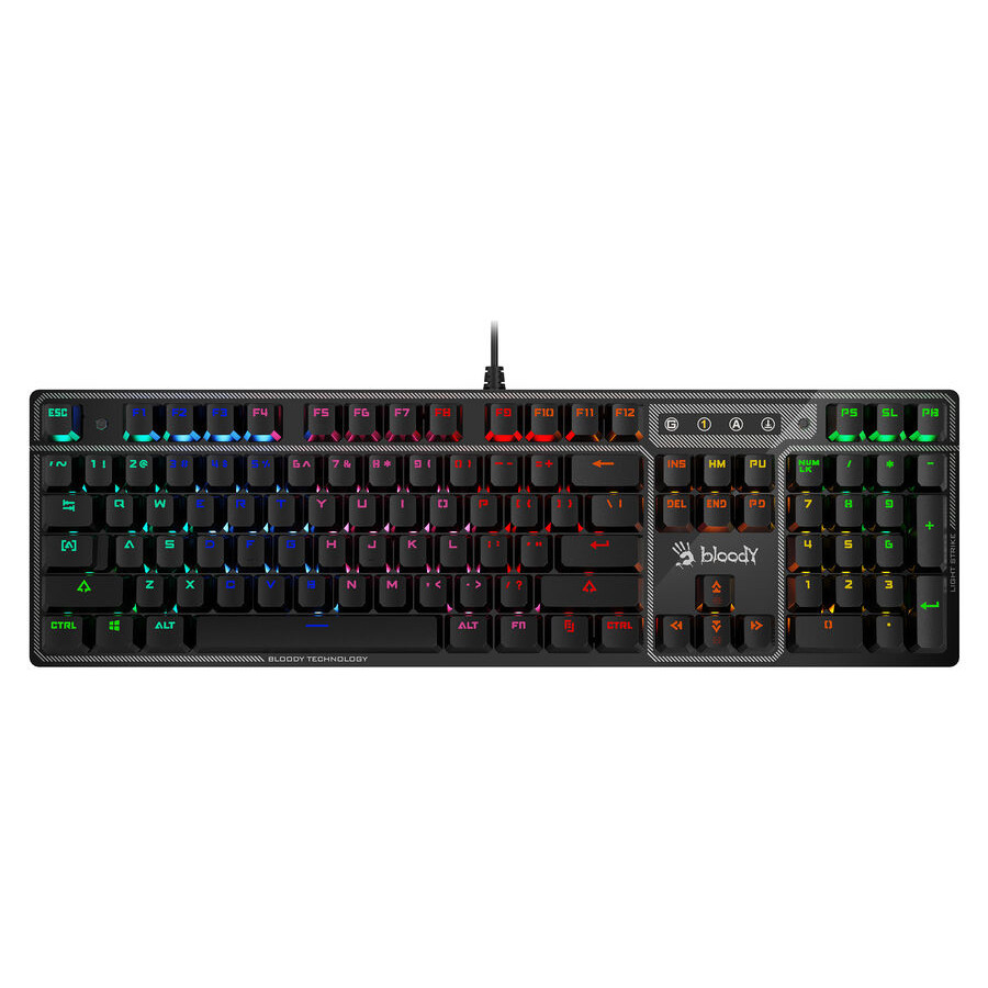 Tastatūra A4Tech Bloody B750N Black