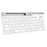Tastatūra A4Tech Fstyler FBK25 White/Grey