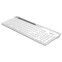 Tastatūra A4Tech Fstyler FBK25 White/Grey - foto 5