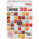 Atmiņas kartes 32Gb MicroSD Mirex (13612-MCSUHS32)