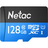 Atmiņas kartes 128Gb MicroSD Netac P500 Standard (NT02P500STN-128G-S)