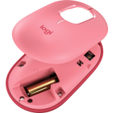 Pele Logitech POP Mouse with emoji Heartbreaker Rose (910-006548)