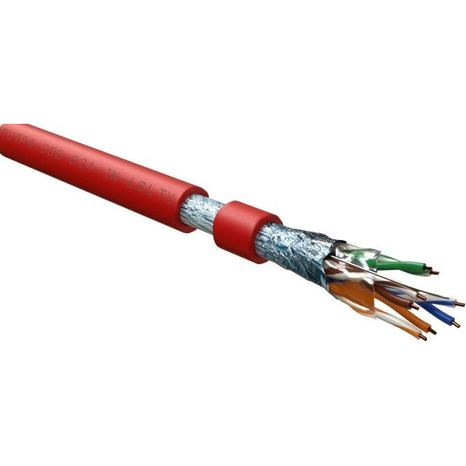 Ritulis Hyperline FUTP4-C5E-S24-IN-LSLTX-RD-305, 305m