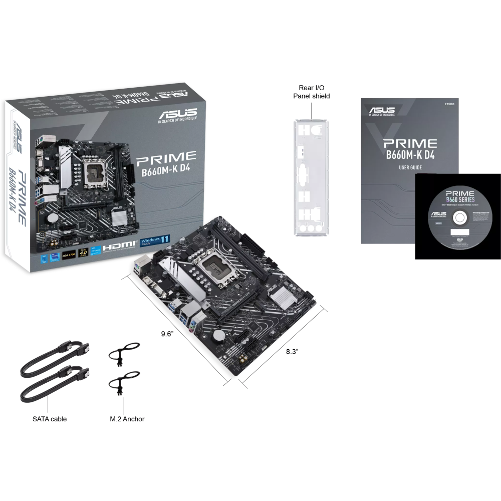 Pamatplate ASUS PRIME B660M-K D4 (PRIME B660M-K D4) - foto 6