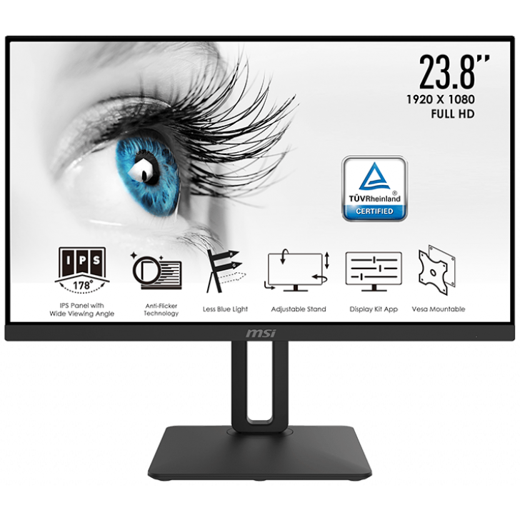 Monitors MSI 24" Pro MP242P - 9S6-3PA1AT-056/9S6-3PA1AT-075