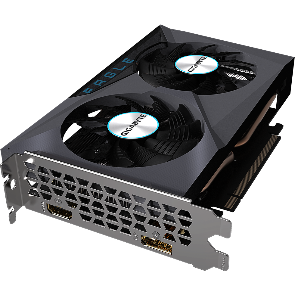 Videokarte AMD Radeon RX 6500 XT Gigabyte 4Gb (GV-R65XTEAGLE-4GD) - foto 3