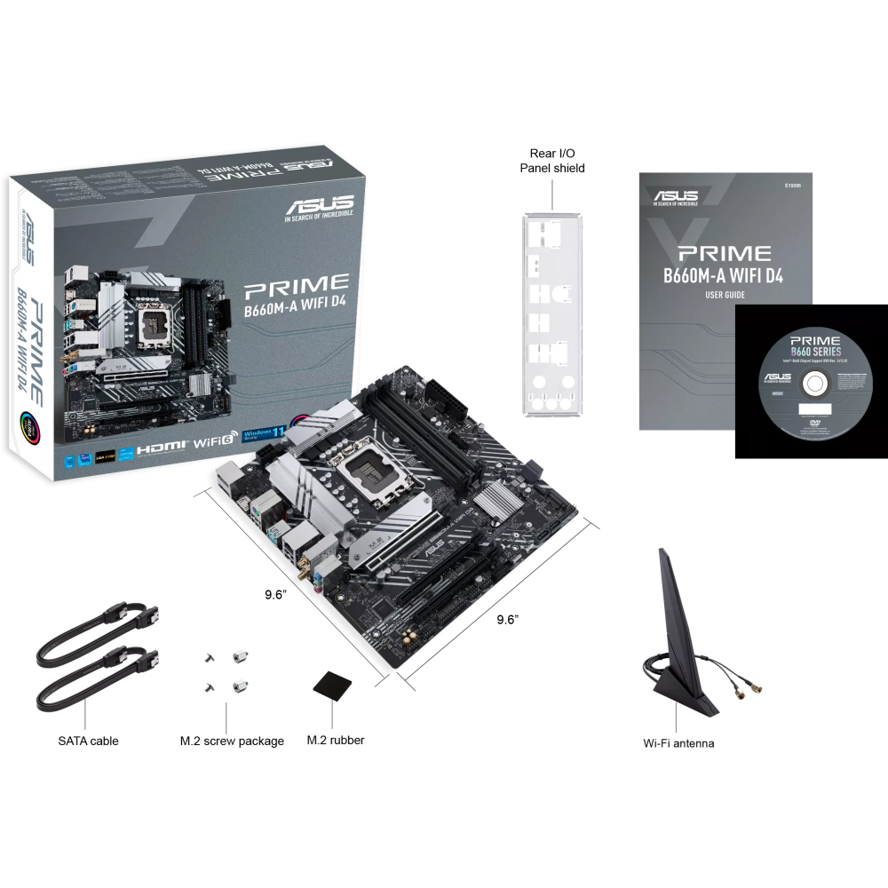 Pamatplate ASUS PRIME B660M-A WIFI D4 (PRIME B660M-A WIFI D4) - foto 5