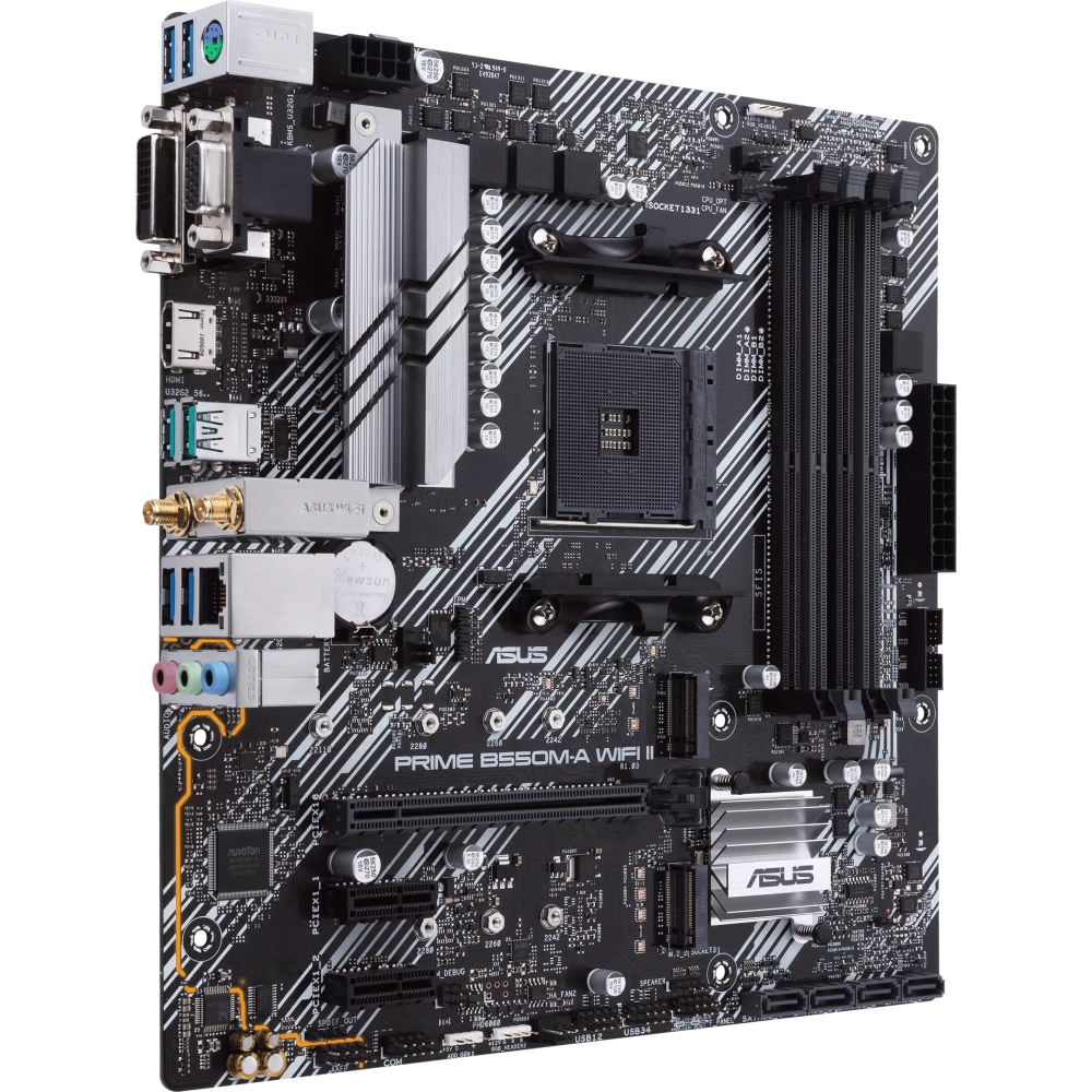 Pamatplate ASUS PRIME B550M-A WIFI II (PRIME B550M-A WIFI II) - foto 2