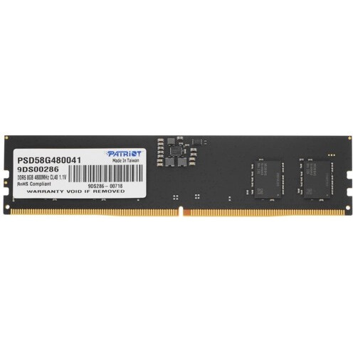 operational memory Patriot Signature 8Gb 4800MHz DDR5 CL40 (PSD58G480041)