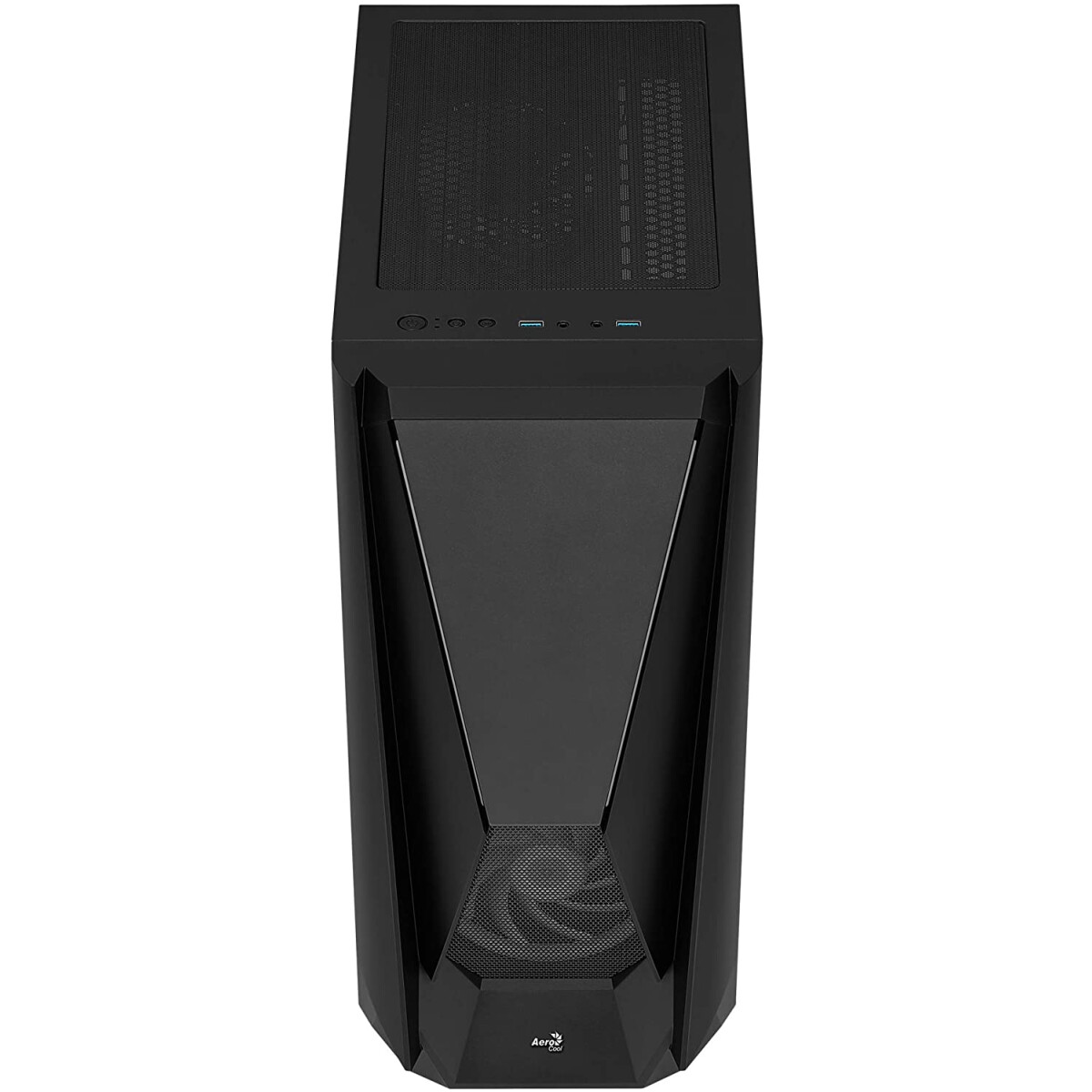 Datoru korpuss AeroCool Visor Black - EN55930/Visor-G-BK-v1 - foto 4