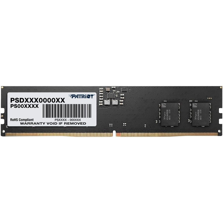 Operatīvā atmiņa 16Gb DDR5 4800MHz Patriot Signature (PSD516G480081)