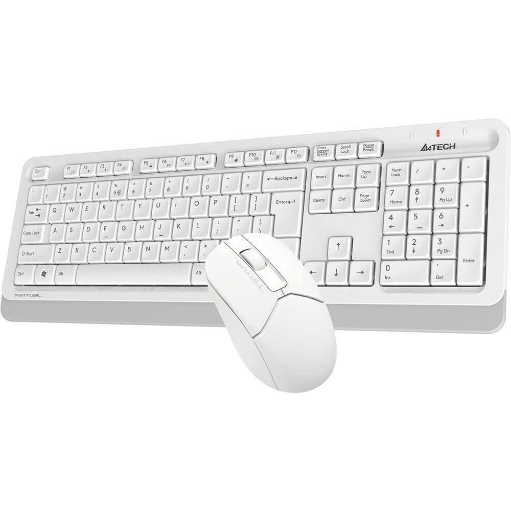Tastatūra + pele A4Tech Fstyler FG1012 White - foto 2