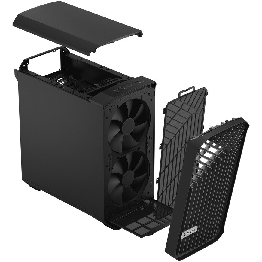 Datoru korpuss Fractal Design Torrent Compact Black Solid - FD-C-TOR1C-04 - foto 11