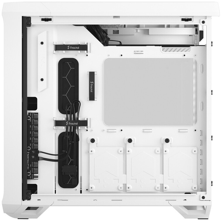 Datoru korpuss Fractal Design Torrent Compact White TG Clear Tint - FD-C-TOR1C-03 - foto 8