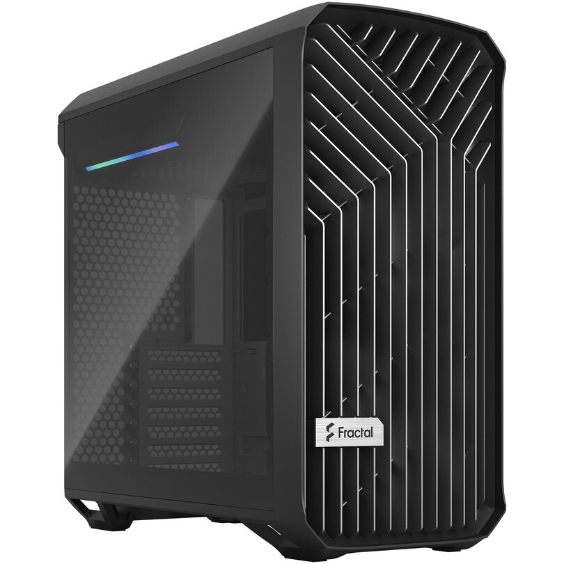 Datoru korpuss Fractal Design Torrent Compact Black TG Dark Tint - FD-C-TOR1C-01