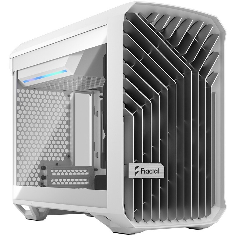 Datoru korpuss Fractal Design Torrent Nano White TG Clear Tint - FD-C-TOR1N-03